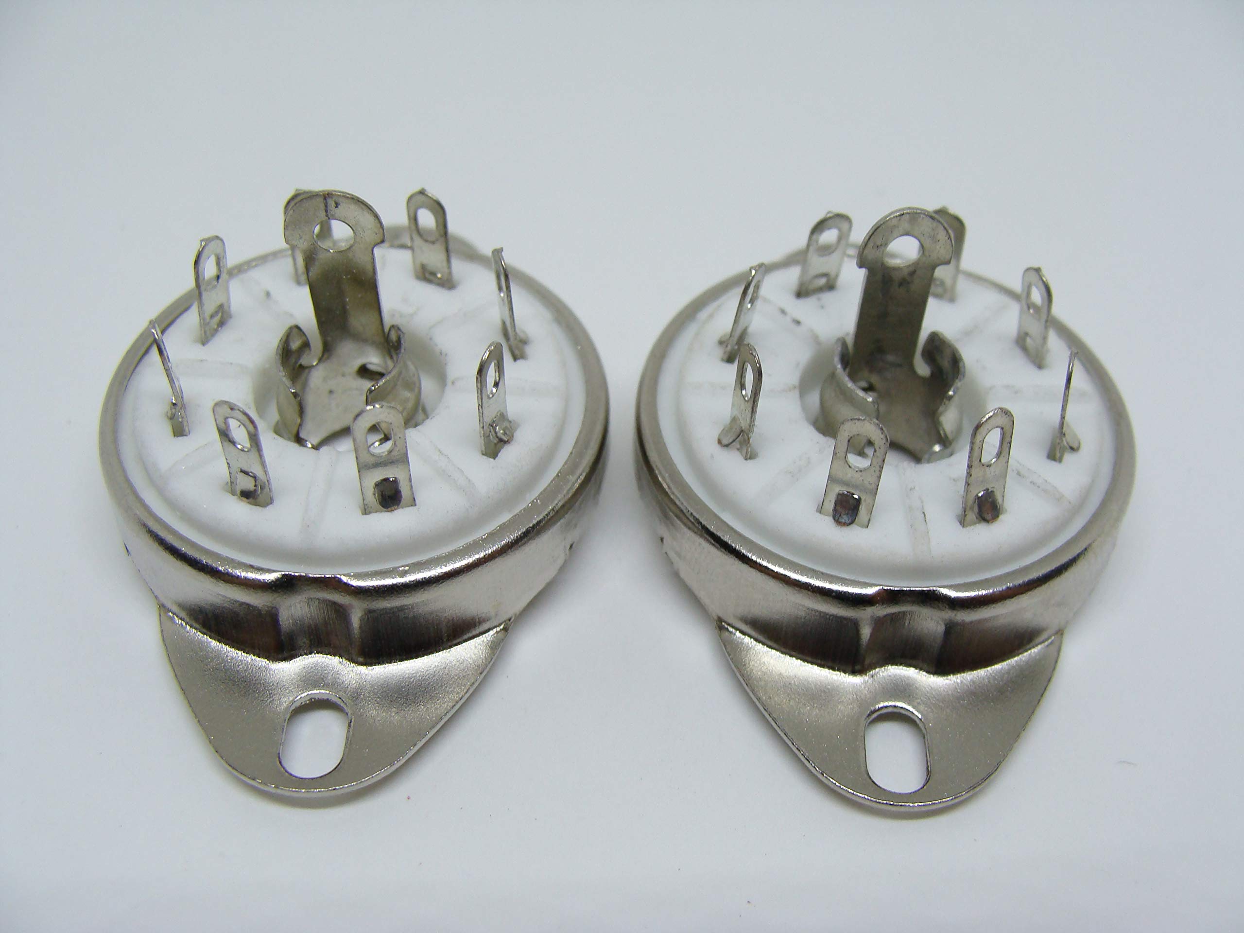 Amazon.co.jp: 真空管ソケット 8ピンロクタル管 8PIN-LOC セラミック製